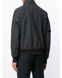 Blouson aviateur noir Woolrich