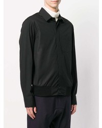 Blouson aviateur noir Neil Barrett