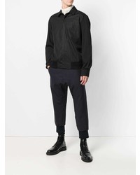 Blouson aviateur noir Neil Barrett