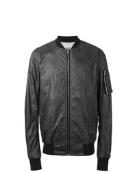 Blouson aviateur noir Rick Owens DRKSHDW