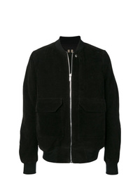 Blouson aviateur noir Rick Owens DRKSHDW