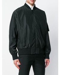 Blouson aviateur noir Versus