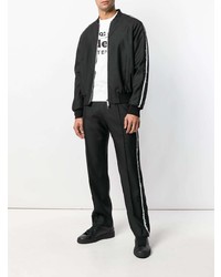 Blouson aviateur noir DSQUARED2