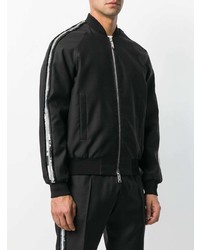 Blouson aviateur noir DSQUARED2