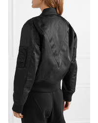 Blouson aviateur noir Reebok X Victoria Beckham