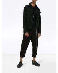 Blouson aviateur noir Rick Owens DRKSHDW