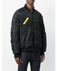 Blouson aviateur noir Letasca