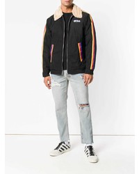 Blouson aviateur noir Gcds