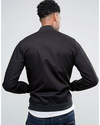 Blouson aviateur noir Asos