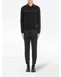 Blouson aviateur noir Prada