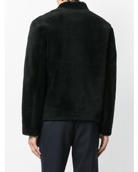 Blouson aviateur noir Fendi