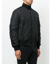 Blouson aviateur noir Moncler