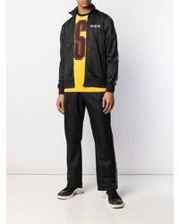 Blouson aviateur noir Sss World Corp