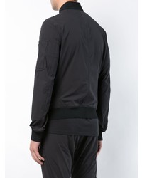 Blouson aviateur noir Engineered For Motion