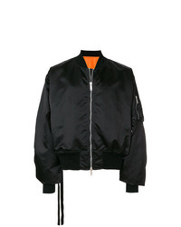 Blouson aviateur noir Unravel Project