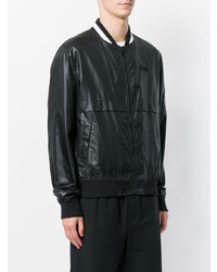 Blouson aviateur noir Bally