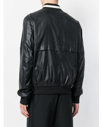 Blouson aviateur noir Bally