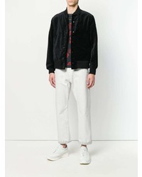 Blouson aviateur noir Engineered Garments