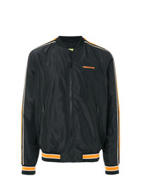 Blouson aviateur noir Versace Jeans