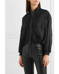 Blouson aviateur noir Tom Ford