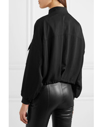 Blouson aviateur noir Tom Ford