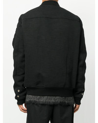 Blouson aviateur noir Rick Owens