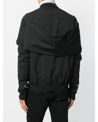 Blouson aviateur noir Rick Owens