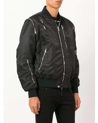 Blouson aviateur noir Moncler