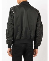 Blouson aviateur noir Moncler