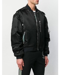 Blouson aviateur noir Icosae