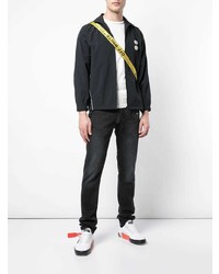 Blouson aviateur noir Off-White