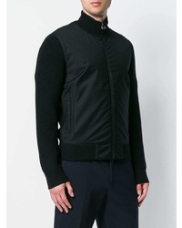 Blouson aviateur noir Z Zegna