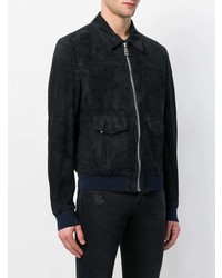 Blouson aviateur noir Dolce & Gabbana