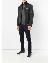 Blouson aviateur noir BOSS HUGO BOSS