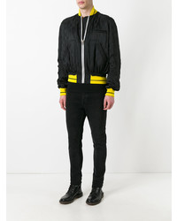 Blouson aviateur noir Haider Ackermann