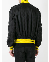 Blouson aviateur noir Haider Ackermann