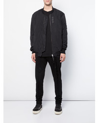 Blouson aviateur noir 11 By Boris Bidjan Saberi