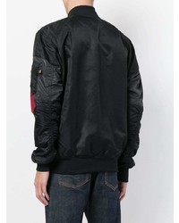 Blouson aviateur noir Alpha Industries