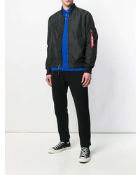 Blouson aviateur noir Alpha Industries