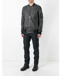 Blouson aviateur noir Rick Owens DRKSHDW