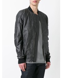 Blouson aviateur noir Rick Owens DRKSHDW