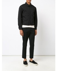 Blouson aviateur noir Lemaire