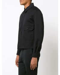 Blouson aviateur noir Lemaire