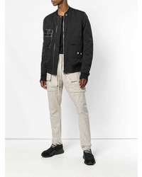 Blouson aviateur noir Rick Owens DRKSHDW