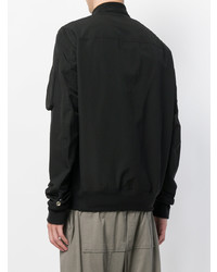 Blouson aviateur noir Rick Owens DRKSHDW