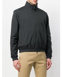 Blouson aviateur noir Loro Piana