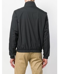 Blouson aviateur noir Loro Piana