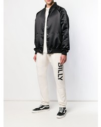 Blouson aviateur noir Billy Los Angeles