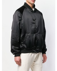 Blouson aviateur noir Billy Los Angeles