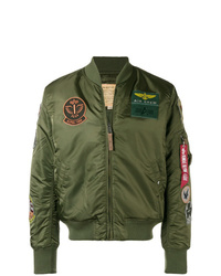 Blouson aviateur olive Alpha Industries